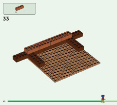 LEGO 21256 instructions page 42 – build guide