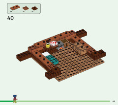 LEGO 21256 instructions page 49 – build guide