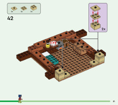 LEGO 21256 instructions page 51 – build guide