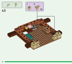 LEGO 21256 instructions page 52 – build guide