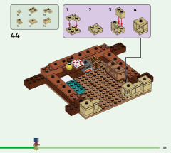 LEGO 21256 instructions page 53 – build guide