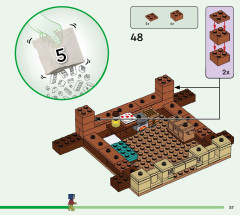 LEGO 21256 instructions page 57 – build guide