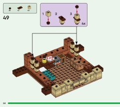 LEGO 21256 instructions page 58 – build guide