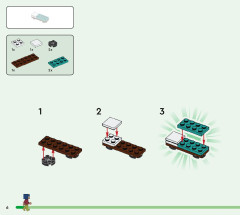 LEGO 21256 instructions page 6 – build guide