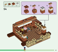 LEGO 21256 instructions page 63 – build guide