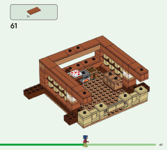 LEGO 21256 instructions page 67 – build guide