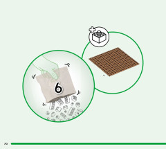 LEGO 21256 instructions page 70 – build guide