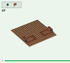 LEGO 21256 instructions page 76 – build guide