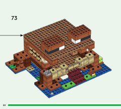 LEGO 21256 instructions page 80 – build guide