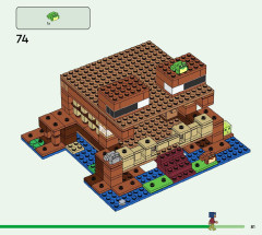 LEGO 21256 instructions page 81 – build guide