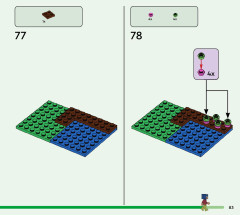 LEGO 21256 instructions page 83 – build guide
