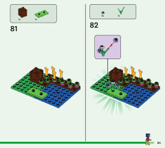 LEGO 21256 instructions page 85 – build guide