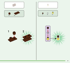 LEGO 21256 instructions page 9 – build guide