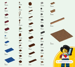 LEGO 21256 instructions page 91 – build guide