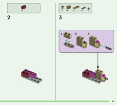 LEGO 21257 instructions page 19 – build guide