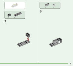 LEGO 21257 instructions page 21 – build guide