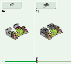 LEGO 21257 instructions page 24 – build guide