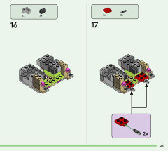 LEGO 21257 instructions page 25 – build guide