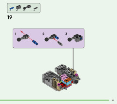 LEGO 21257 instructions page 27 – build guide