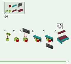 LEGO 21257 instructions page 33 – build guide