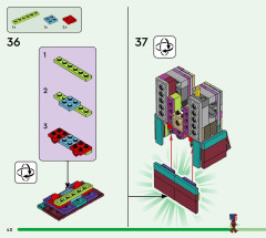 LEGO 21257 instructions page 40 – build guide