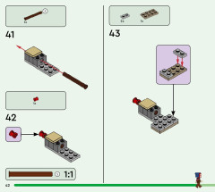LEGO 21257 instructions page 42 – build guide