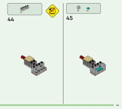 LEGO 21257 instructions page 43 – build guide