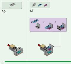 LEGO 21257 instructions page 44 – build guide