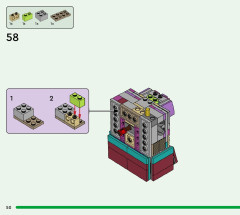 LEGO 21257 instructions page 50 – build guide