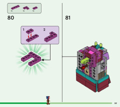 LEGO 21257 instructions page 59 – build guide