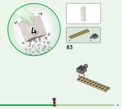 LEGO 21257 instructions page 61 – build guide