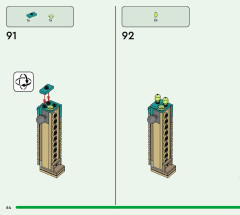 LEGO 21257 instructions page 64 – build guide