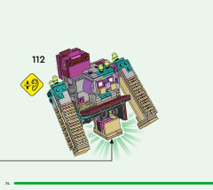 LEGO 21257 instructions page 74 – build guide