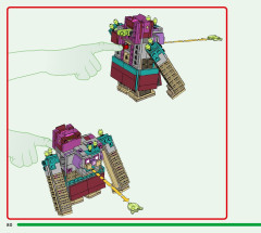 LEGO 21257 instructions page 80 – build guide