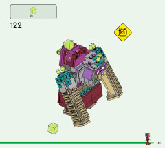 LEGO 21257 instructions page 81 – build guide