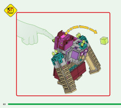 LEGO 21257 instructions page 82 – build guide