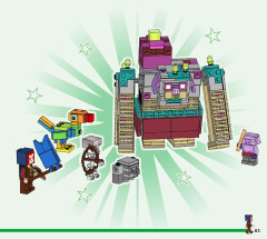 LEGO 21257 instructions page 83 – build guide