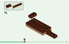 LEGO 21259 instructions page 33 – build guide