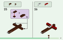 LEGO 21259 instructions page 43 – build guide