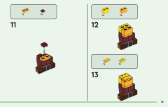 LEGO 21260 instructions page 13 – build guide