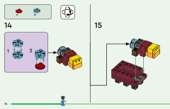 LEGO 21260 instructions page 14 – build guide