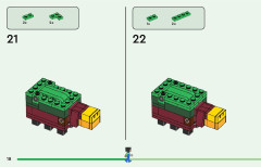 LEGO 21260 instructions page 18 – build guide