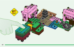 LEGO 21260 instructions page 62 – build guide