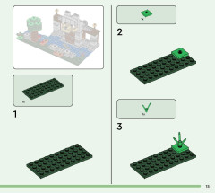 LEGO 21261 instructions page 15 – build guide