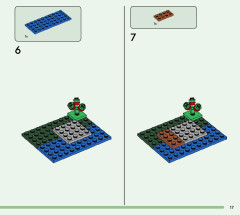 LEGO 21261 instructions page 17 – build guide