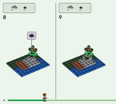 LEGO 21261 instructions page 18 – build guide