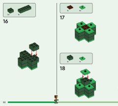 LEGO 21261 instructions page 22 – build guide