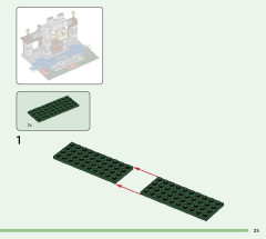 LEGO 21261 instructions page 25 – build guide