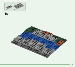 LEGO 21261 instructions page 35 – build guide