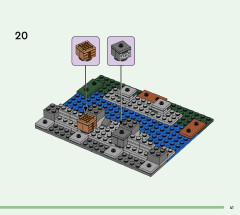 LEGO 21261 instructions page 41 – build guide
